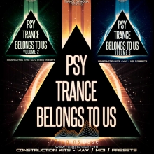 Trance Euphoria Psytrance Belongs To Us Vol.1 2 3 合集套装 WAV MiDi Presets 采样包 预制音色 迷幻电子音乐 舞曲编曲素材