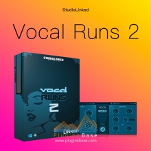 人声采样插件 StudioLinked Vocal Runs 2 [WiN+MAC] Trap rnb 嘻哈人声合成器 AU VST