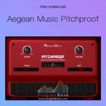音高插件 Aegean Music Pitchproof v1.1 VST AU AAX [WiN+MAC]