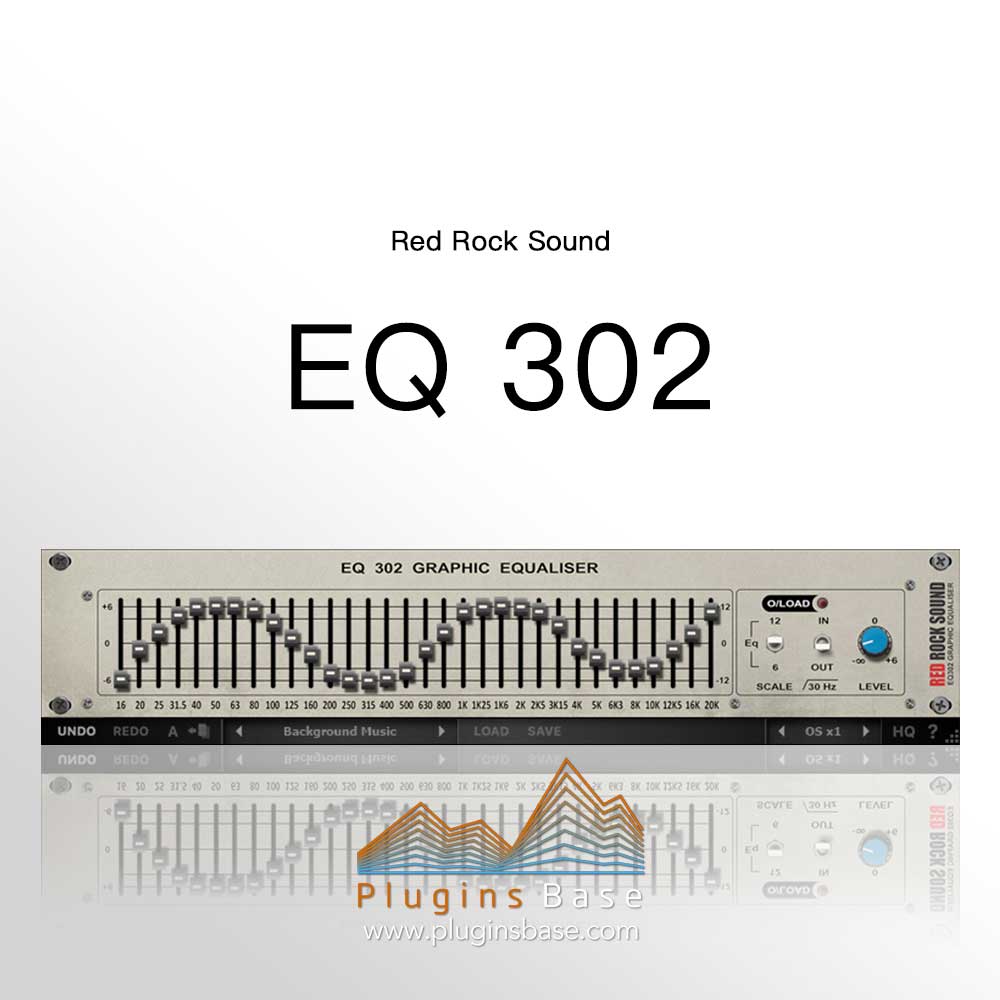[免费] 32段均衡 Red Rock Sound EQ 302 GRAPHIC EQUALIZER v1.0.1 [WiN+MAC] 效果器插件