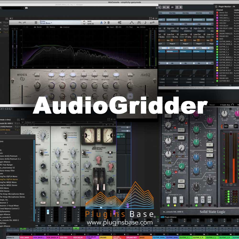 [免费] AudioGridder v1.1.1 [WiN+MAC] 插件