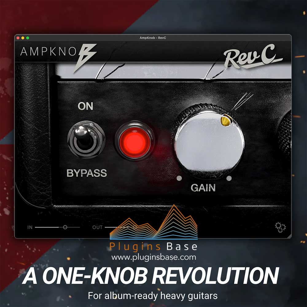 重金属摇滚 吉他效果器插件 Bogren Digital AmpKnob RevC v1.2.1 [WiN+MAC]