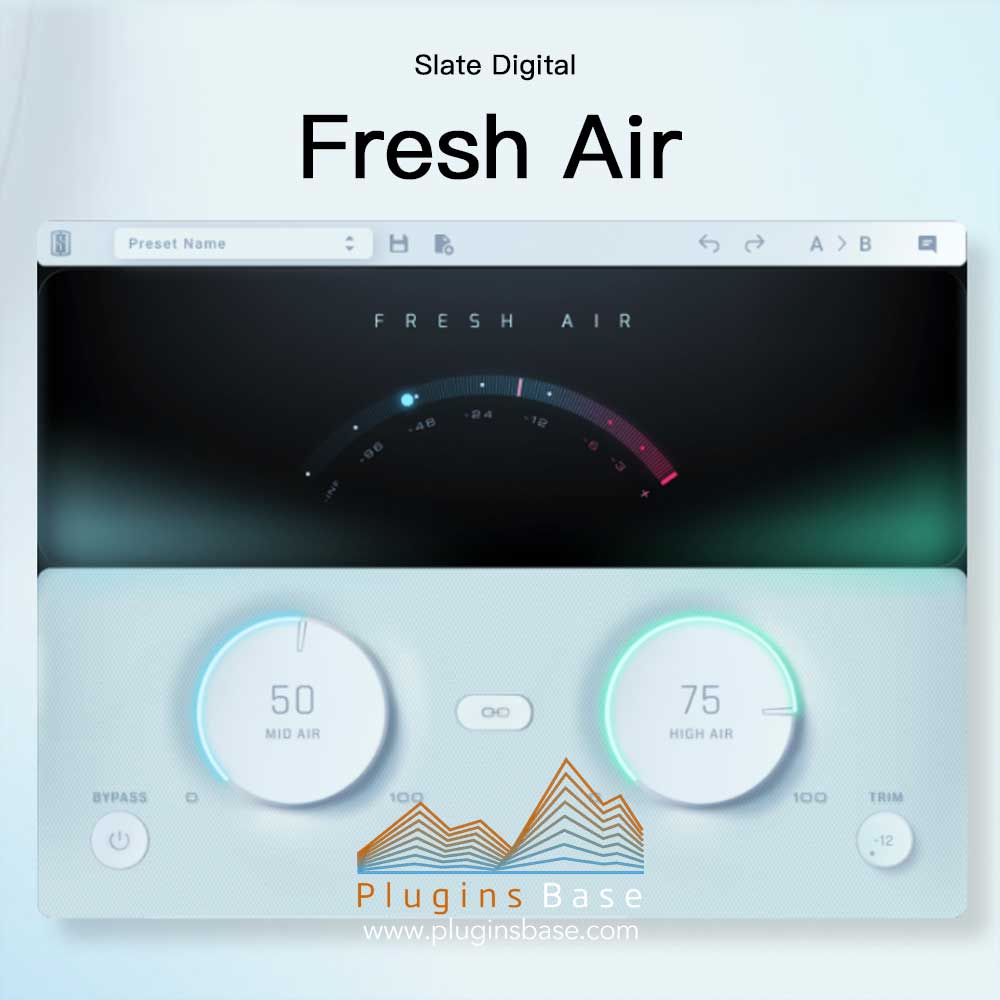 [免费] 激励效果器插件 Slate Digital Fresh Air v1.0.8 [WiN+MAC] 中高频增加清晰度
