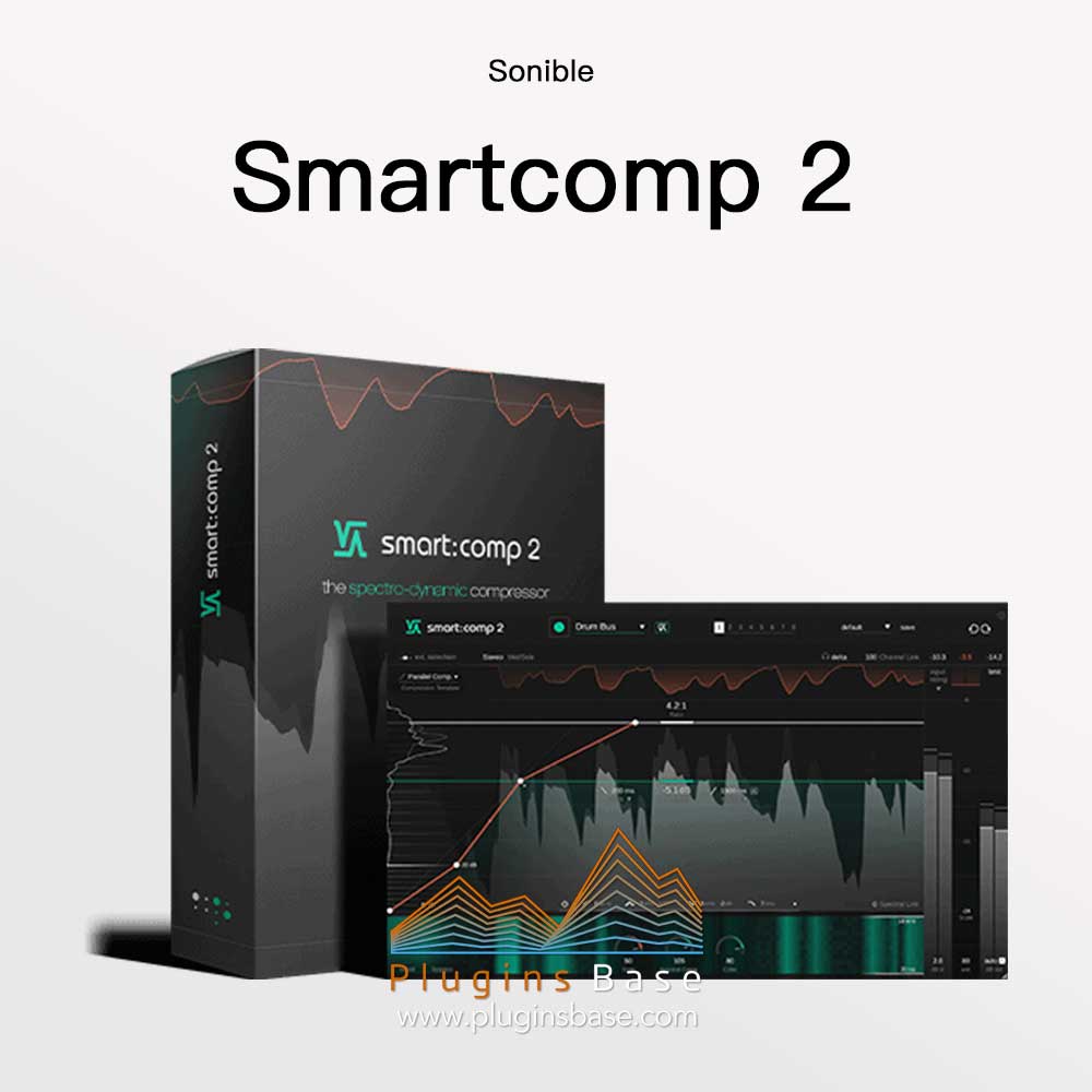 智能动态压缩 Sonible Smartcomp 2 v1.0.0 [WiN+MAC] 效果器插件