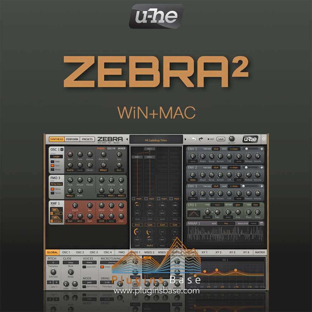 模块合成器插件 u-he Zebra2 v2.9.3 [WiN+MAC]