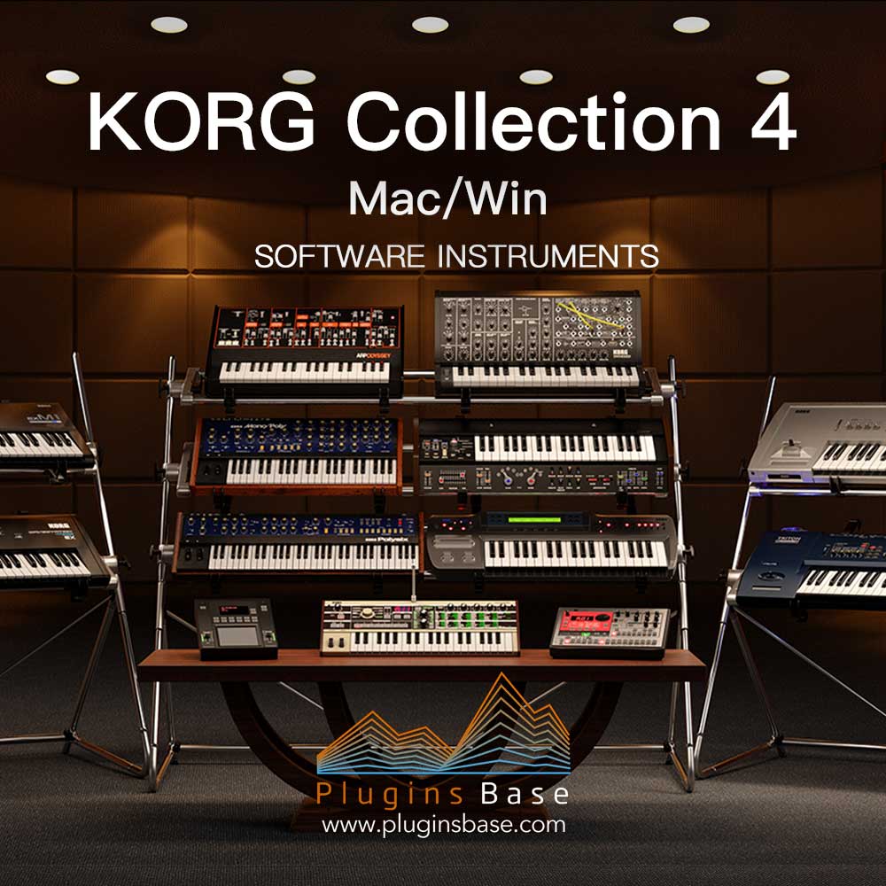 合成器插件合集 17套 KORG Collection 4 v4.0.0 [WiN+MAC]
