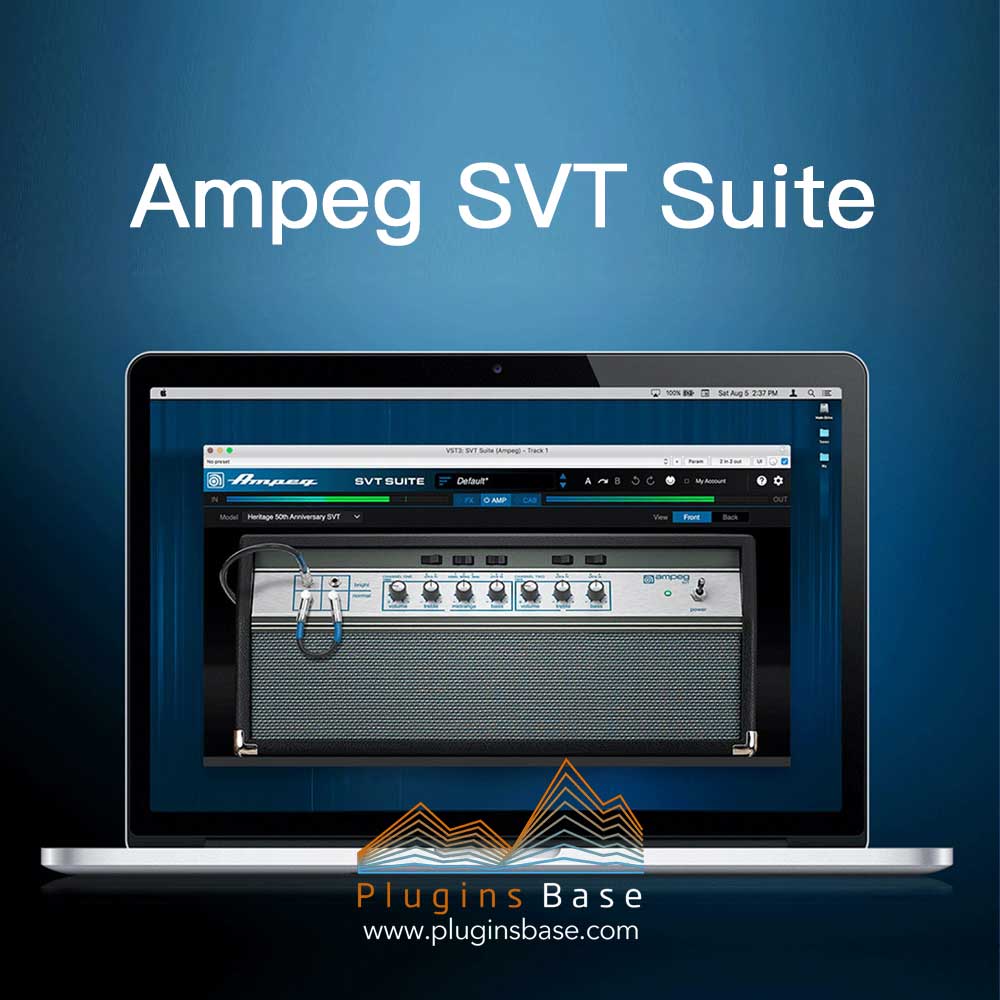 贝司吉他放大器 Ampeg SVT Suite v1.10 [WiN] 效果器插件