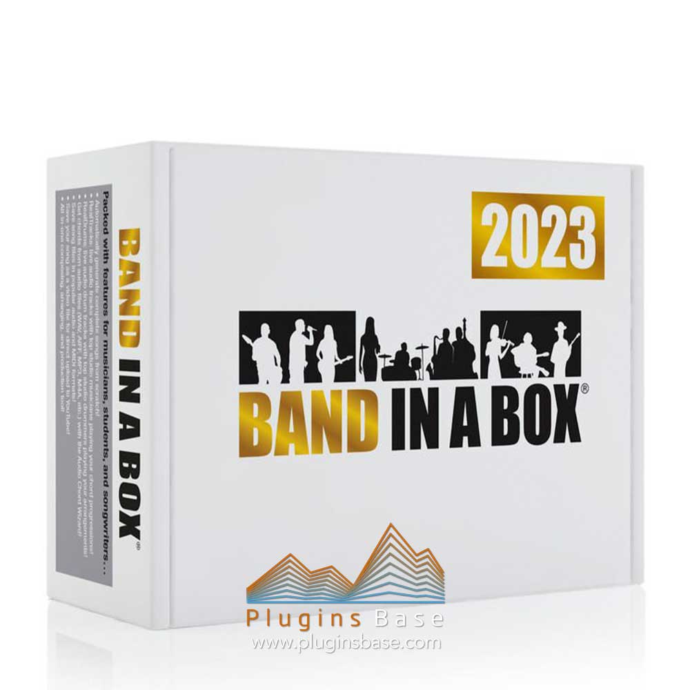 智能自动编曲伴奏DAW软件 PG Music Band in a Box 2023 [WiN] 宿主 数字音频工作站