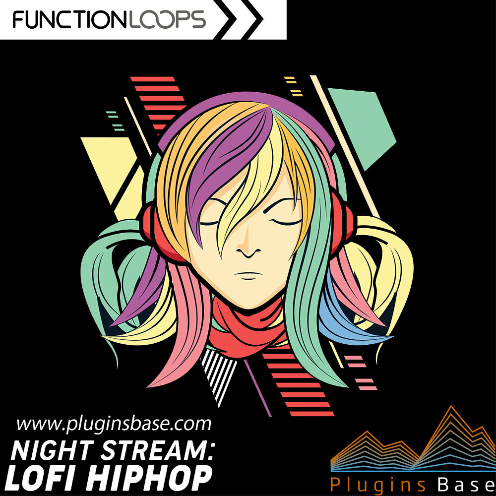 Function Loops Night Stream Lo-Fi Hip Hop WAV MiDi 采样包 鼓 Bass等音色