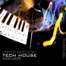 Trip Digital United Kingdom Tech House Acid Loops WAV 酸性 采样包 电子音乐