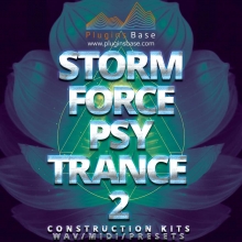 Trance Euphoria Storm Force Psytrance 2 WAV MiDi Presets 采样包 预制音色 电子音乐编曲素材