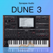 Synapse Audio DUNE3 v3.2.0 [Win+Mac] 合成器插件 VST AAX AU 电音 电子音乐制作 音色设计软件
