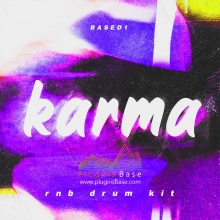 Based1 Karma RnB Drum Kit [WAV] 鼓组采样包