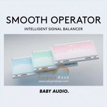 混音助手 Baby Audio Smooth Operator v1.0.1 [WiN+MAC] EQ 均衡 侧链压缩 频谱 共振 后期混音效果器插件 AAX VST AU