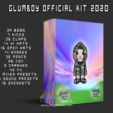 Glumboy Official Drumkit [WAV MiDi FST FLP] 采样包 工程模版文件 RNB 说唱 Hip-Hop 嘻哈