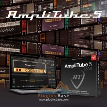 更新 IK Multimedia AmpliTube5 MAX v5.1.1 [MAC] 吉他效果器插件 VST AU