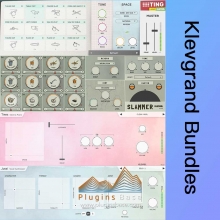 Klevgrand Bundles 4套 合成器器插件 打击乐 鼓 电钢琴 人声 AU VST AAX