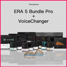 Accusonus ERA 5 Bundle Pro v5.3.00 + VoiceChanger v1.1.00 [WiN+MAC] 音频修复降噪效果器插件 完整版合集