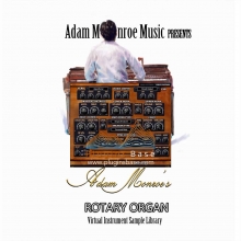 Adam Monroe Music Rotary Organ v2.5 [WiN+MAC] 梦露复古手风琴电钢琴音源插件 AAX AU VST