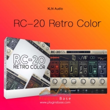 XLN Audio RC-20 Retro Color v1.1.3 [WiN+MAC] 效果器插件 失真 延时 混响等 OSX版支持最新系统