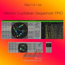 超强复合节奏音序器 Alkman Euclidean Sequencer PRO v1.1 [AMXD] Ableton – Max For Live 鼓 节奏插件