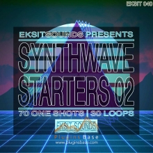 蒸汽波采样包 Eksit Sounds Synthwave Starters 02 [WAV] 复古浪潮 合成波 音色