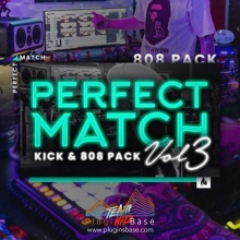 Trap采样包 IndustryKits The Perfect Match Vol3 [Kick & 808 Pack] WAV FL STUDiO