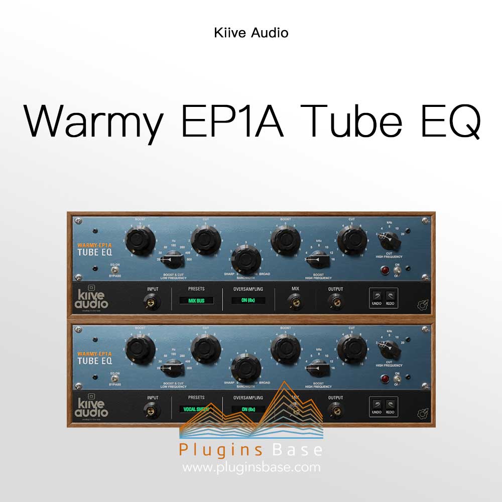 [免费] 均衡效果器插件 Kiive Audio Warmy EP1A Tube EQ v1.2.1 [WiN+MAC]