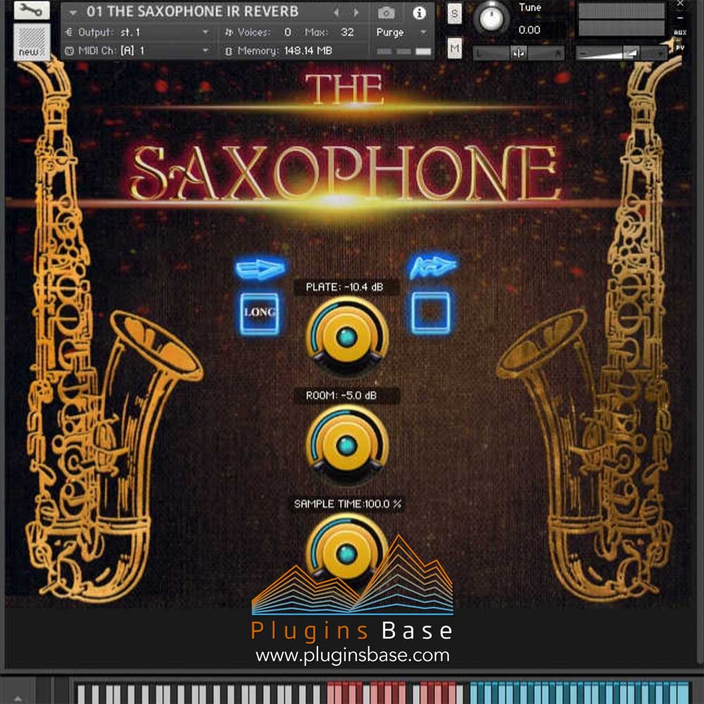 萨克斯音源 UL – The House of Sound The Saxophone KONTAKT 音色