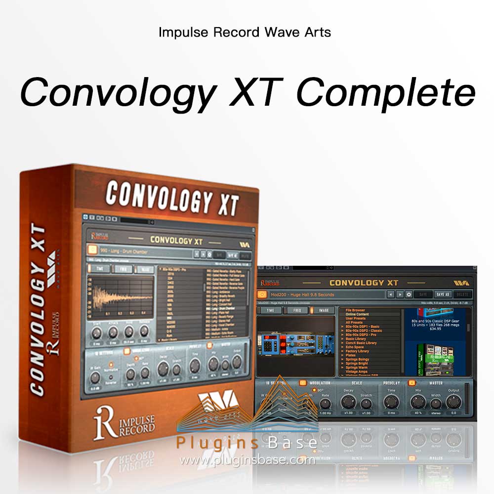 混音效果器插件 Impulse Record Wave Arts Convology XT Complete 1.24 完整版 [WiN+MAC]