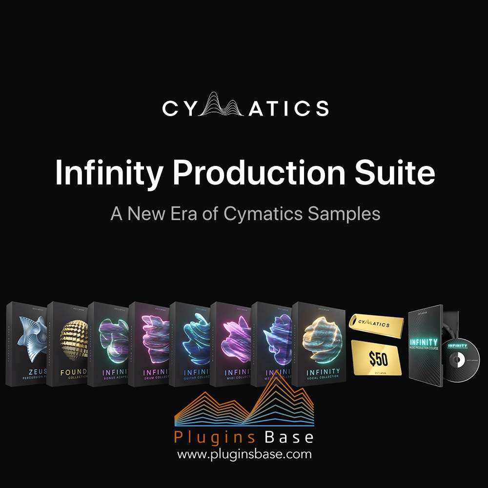 [免费] Cymatic Infinity Beta Pack 2.0 WAV MIDI 采样包