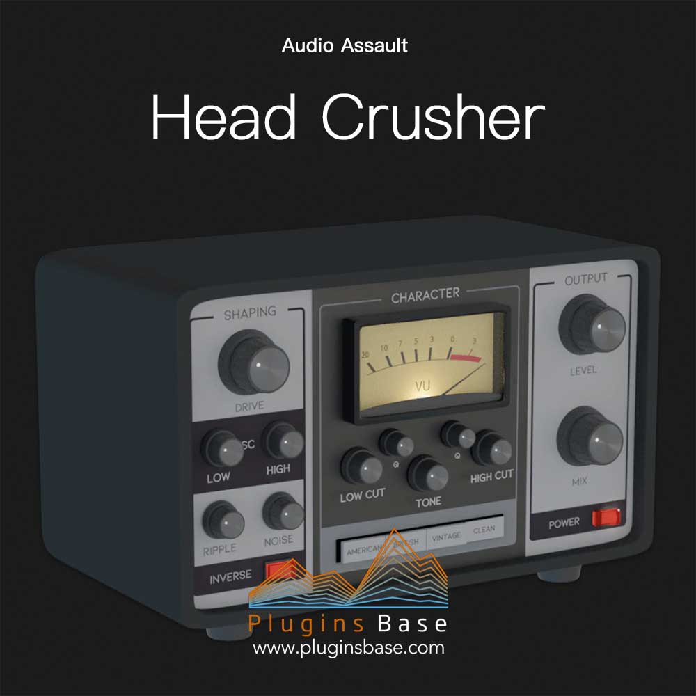 饱和效果器插件 Audio Assault Head Crusher v2 [WiN+MAC]