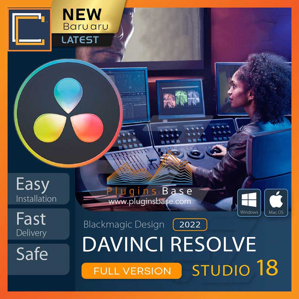 影音剪辑调色软件 Blackmagic Design DaVinci Resolve Studio18 v18.0.0.36 [WiN+MAC]