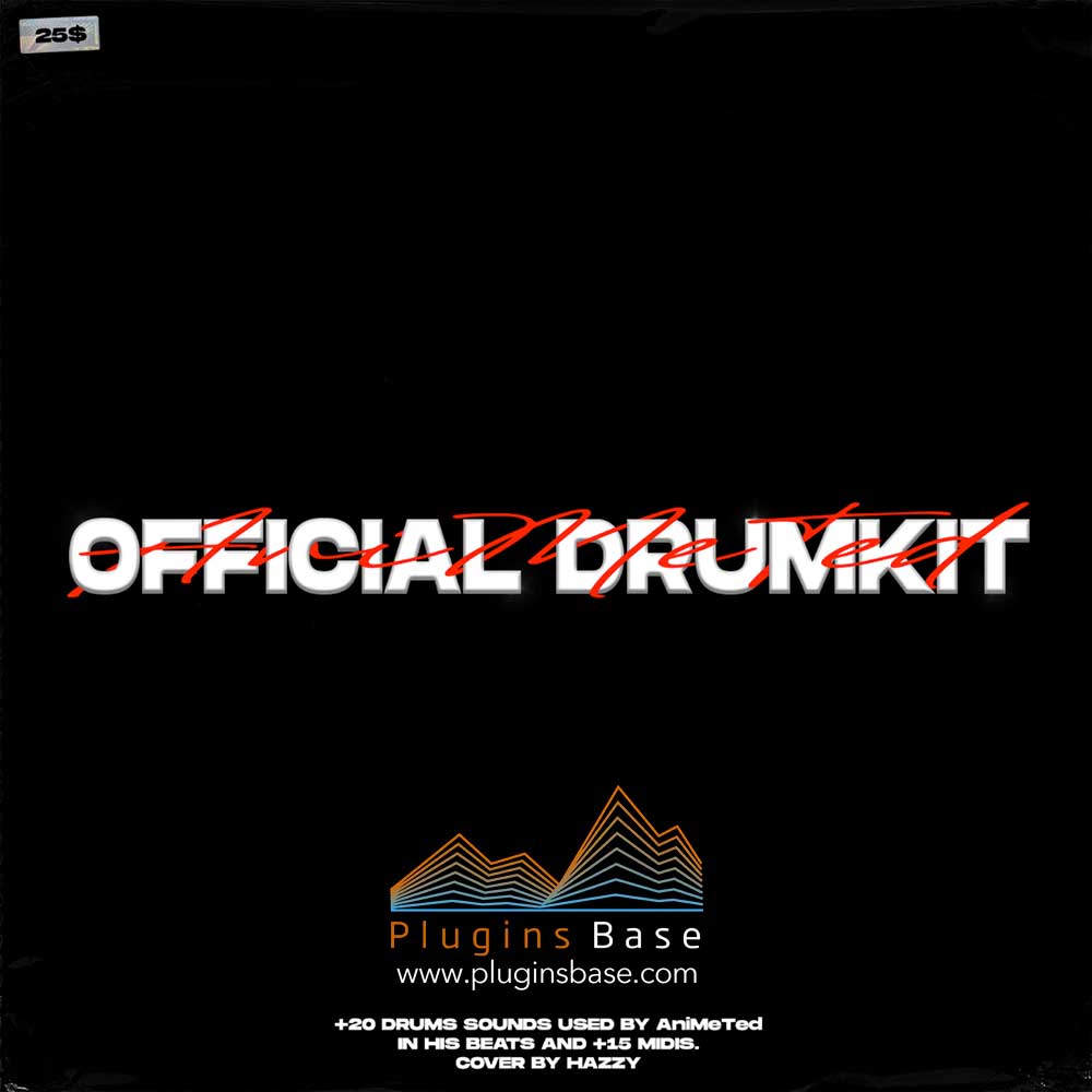 鼓组采样包 AniMeTed Official Drumkit WAV MiDi 音色