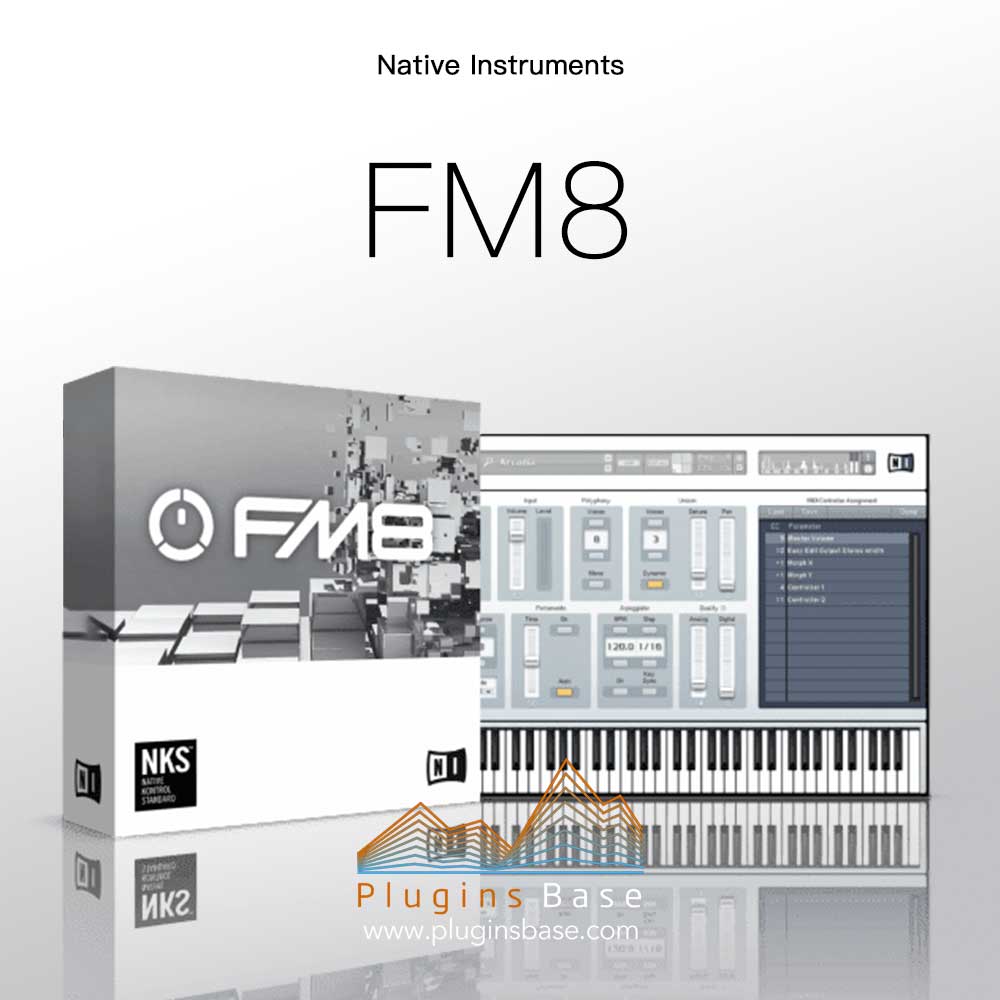 FM调频合成器插件 Native Instruments FM8 v1.4.4 [WiN+MAC+扩展音色]