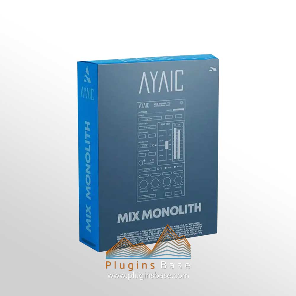 自动混音 Ayaic Mix Monolith v0.6.0 [WiN] 效果器插件
