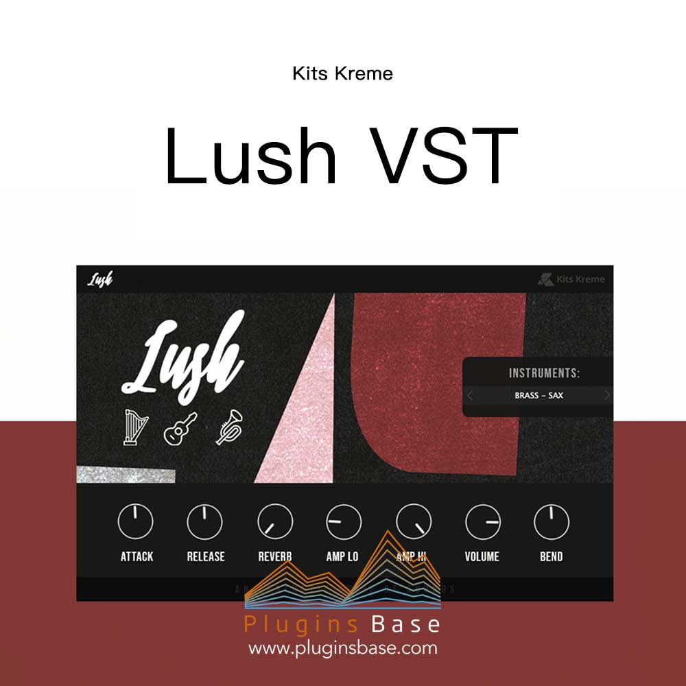 各类乐器采样合成器插件 Kits Kreme Lush VST [WiN+MAC]