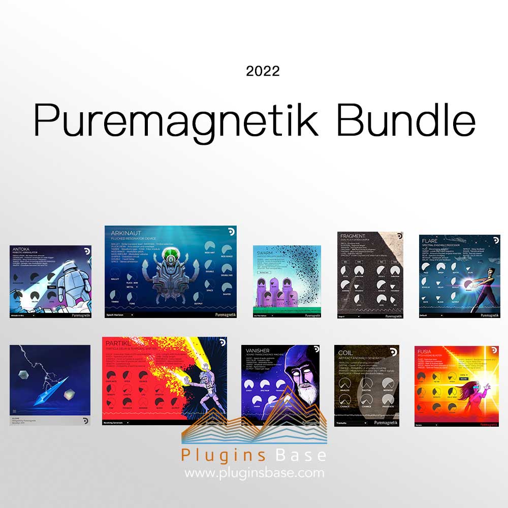 创意插件 10套合集 Puremagnetik Bundle 2022 [WiN+MAC]