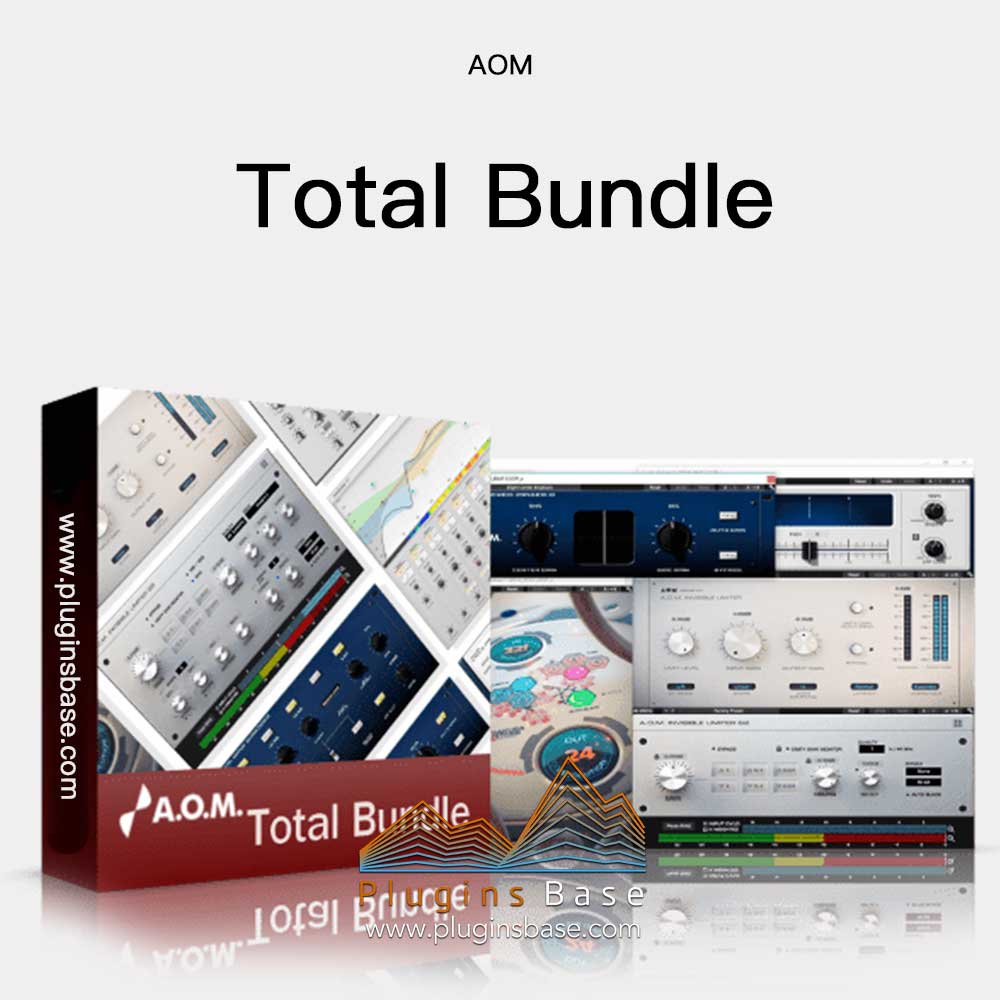 后期混音效果器插件合集 AOM Total Bundle v1.15.2 [WiN]