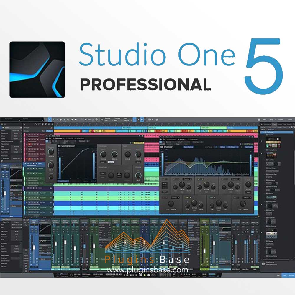DAW宿主软件 PreSonus Studio One 5 Professional v5.3.0 [MAC] 数字音频工作站