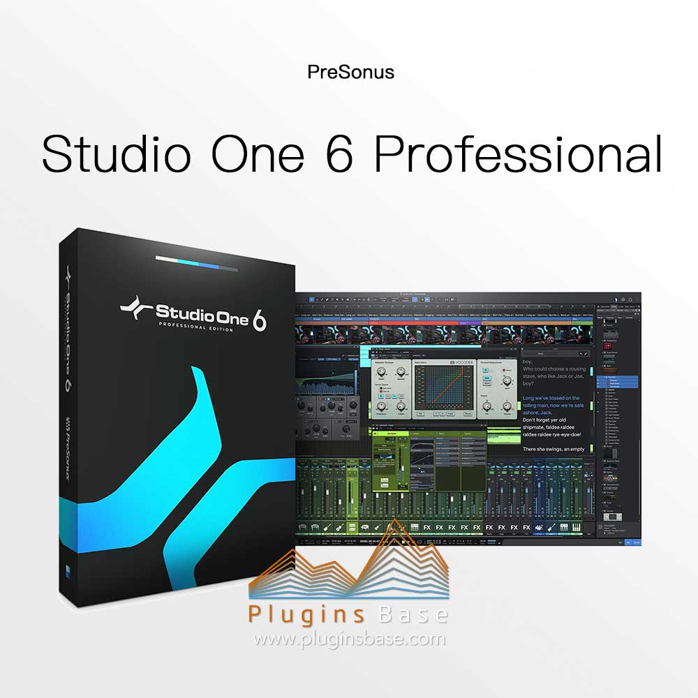 DAW宿主编曲软件 PreSonus Studio One 6 Professional v6.0.0 [WiN] 数字音频工作站