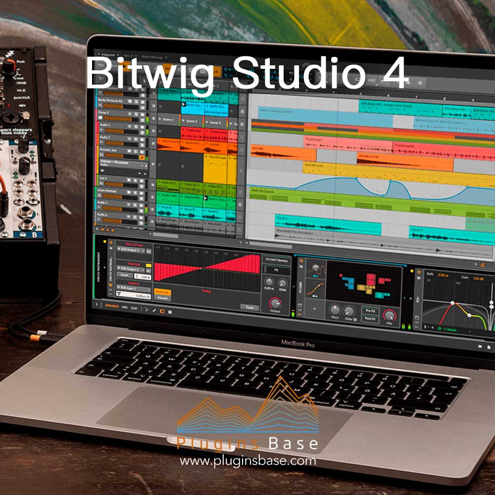 DAW宿主编曲软件 Bitwig Studio v4.3.10 [WiN+MAC+LiNUX] 数字音频工作站