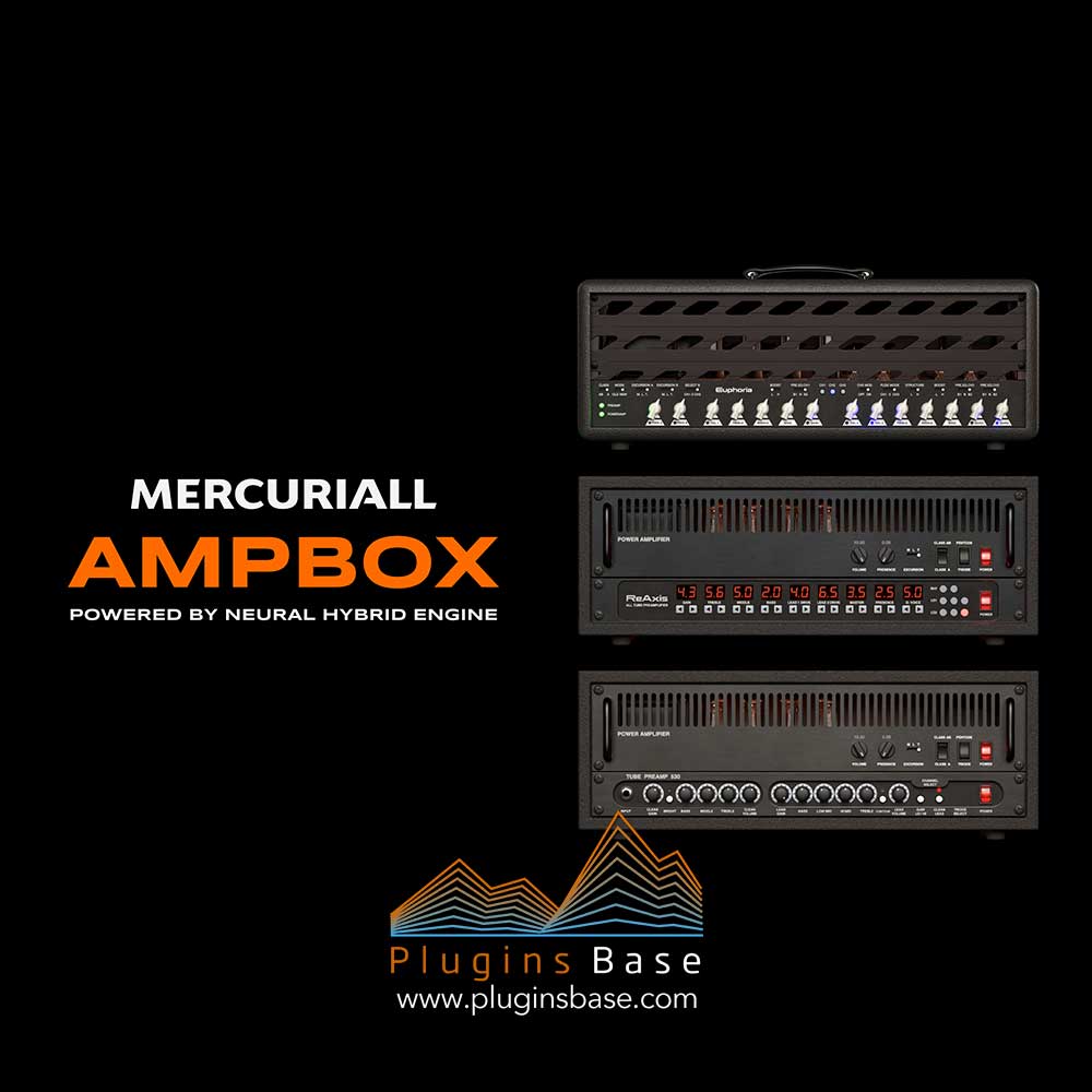 吉他放大器 Mercuriall AmpBox 1.1.3 [WiN+MAC] 效果器插件