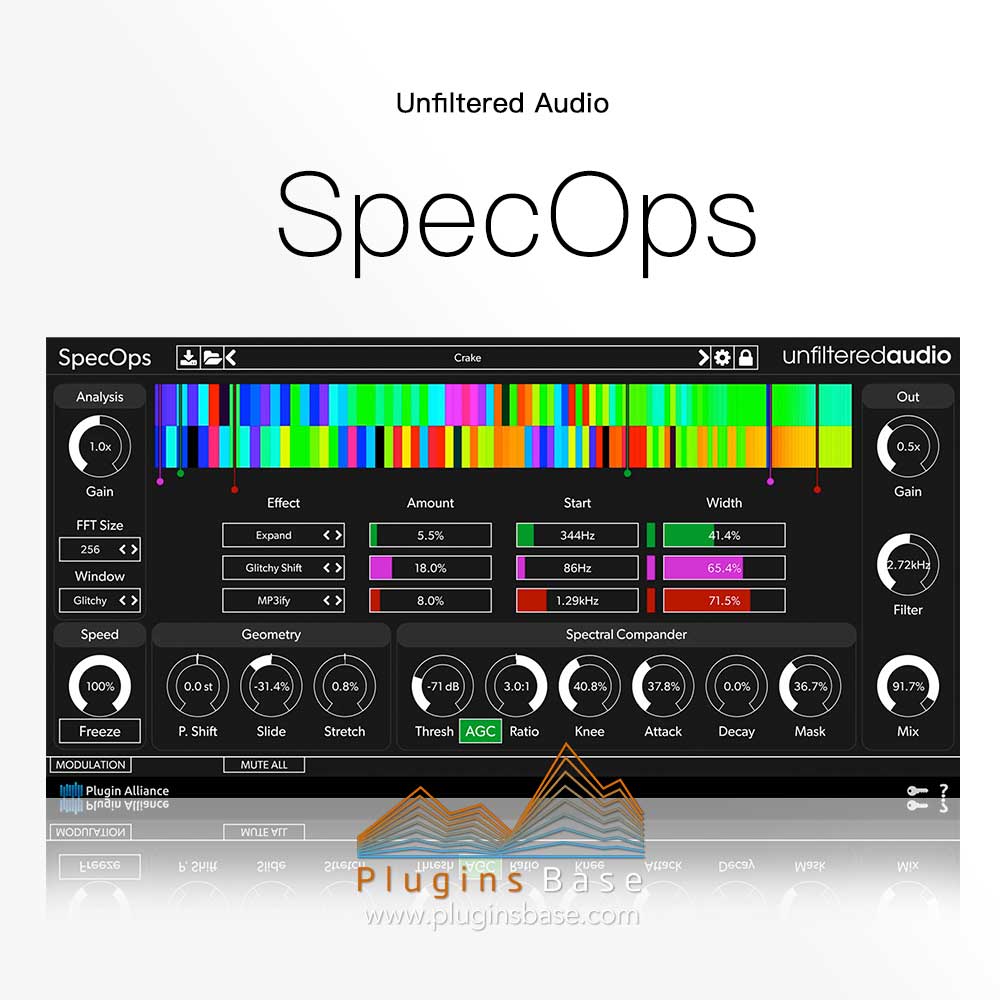 光谱效果器插件 Unfiltered Audio SpecOps v1.3 [WiN+MAC]