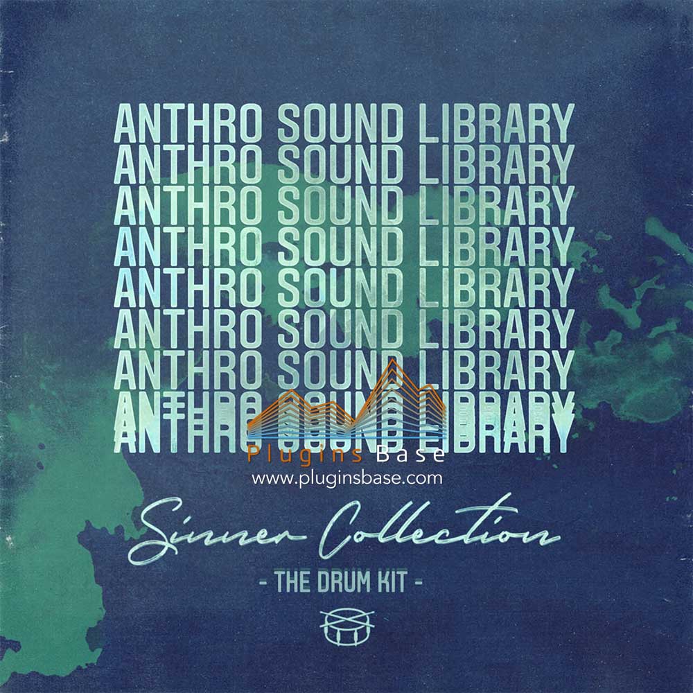 鼓组采样包 Anthro Sound Library Sinner Collection The Drum kit WAV