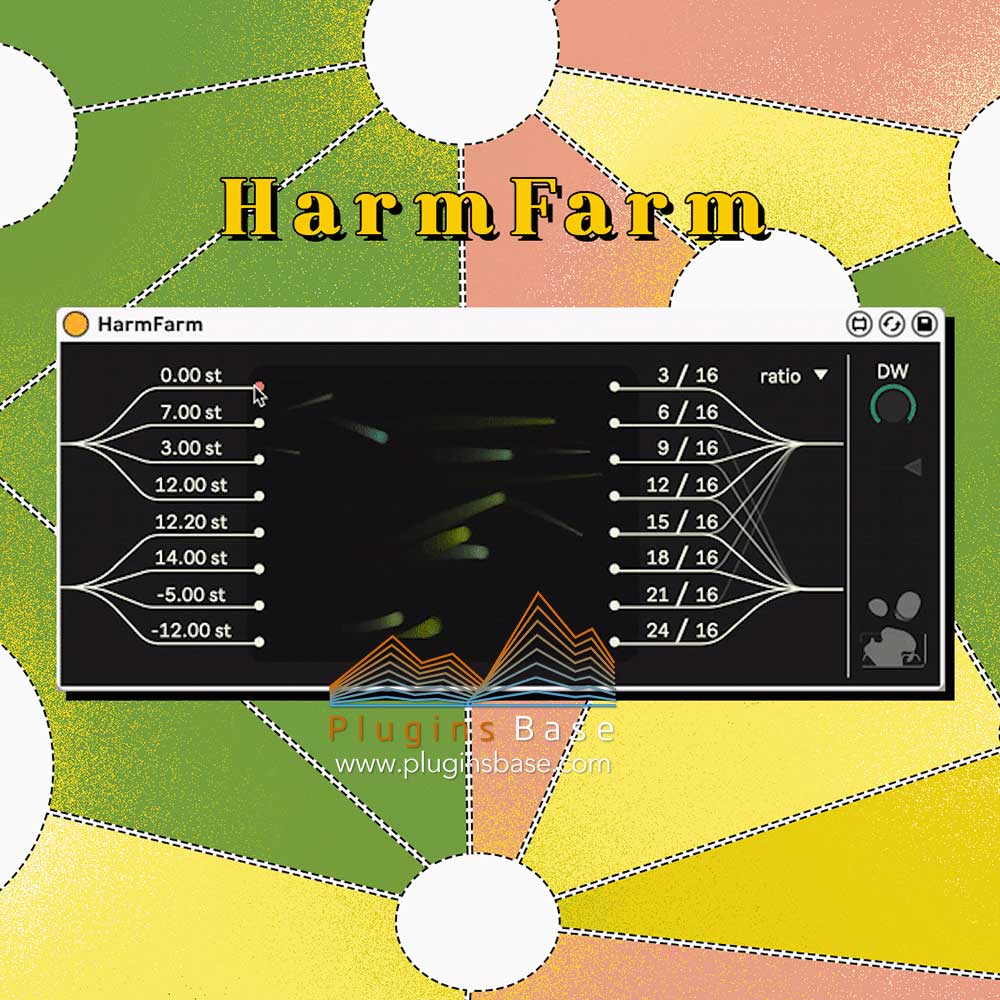创意效果器插件 Ableton Max for Live Aval Audio Harm Farm