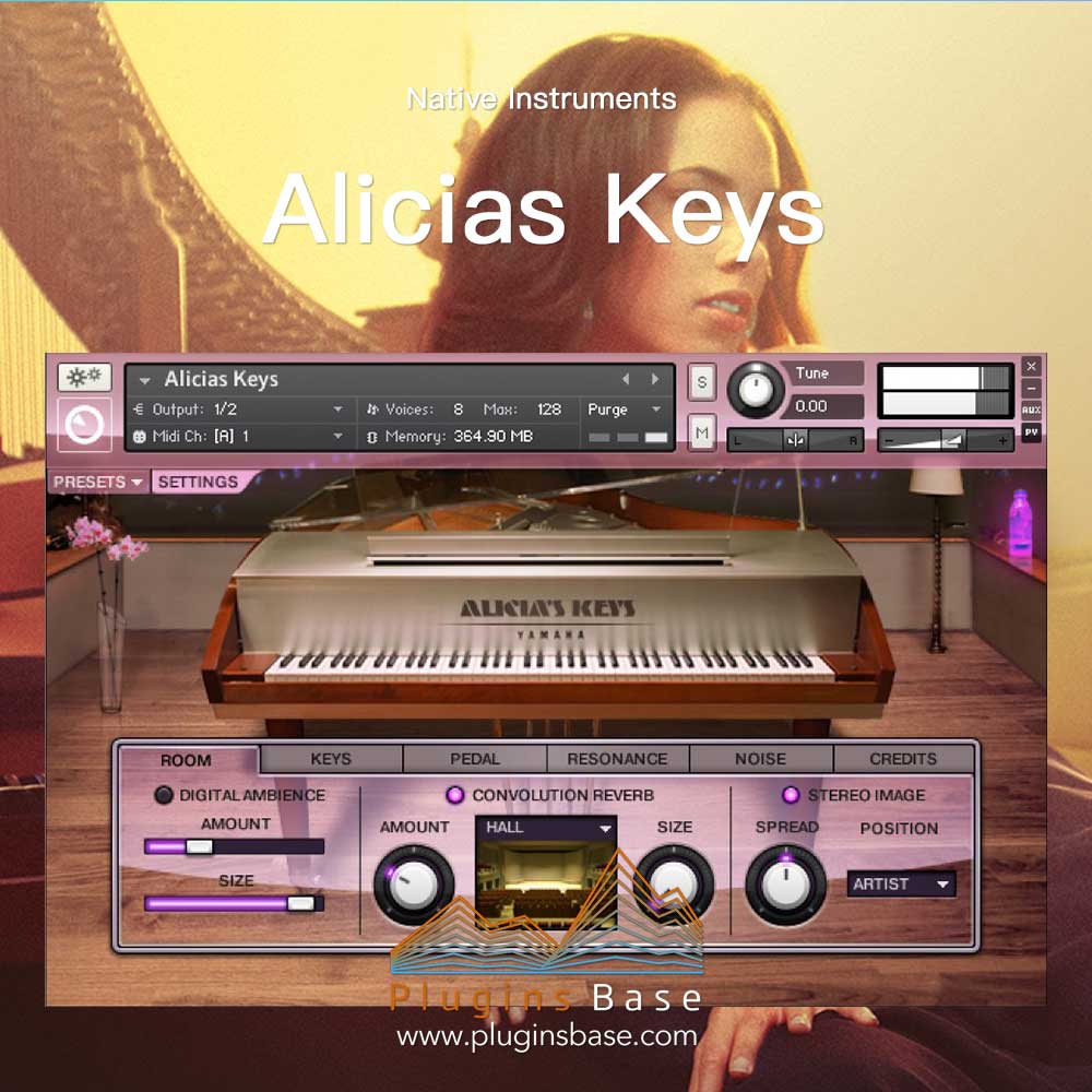 爱丽丝钢琴 Native Instruments Alicias Keys v1.5.0  KONTAKT