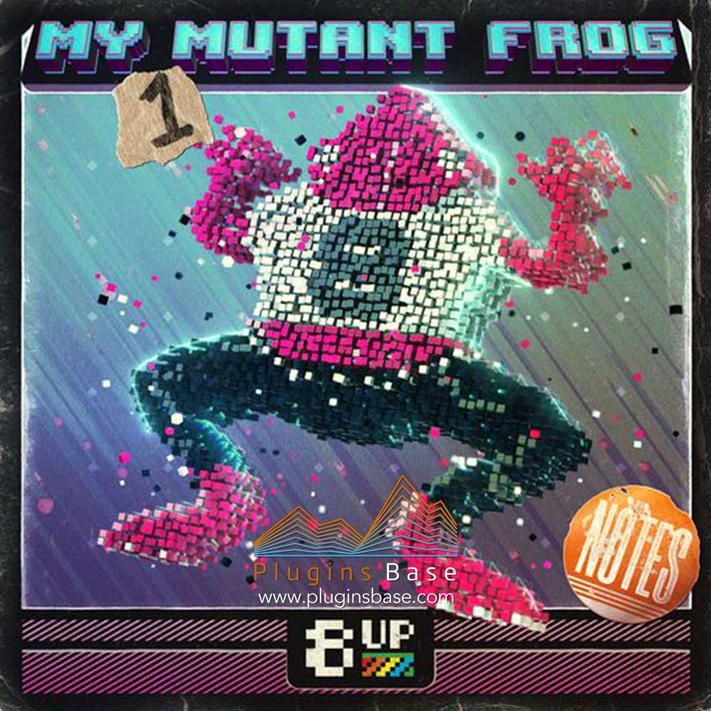 8bit采样包 游戏音效配乐 8UP My Mutant Frog: Notes 1 WAV