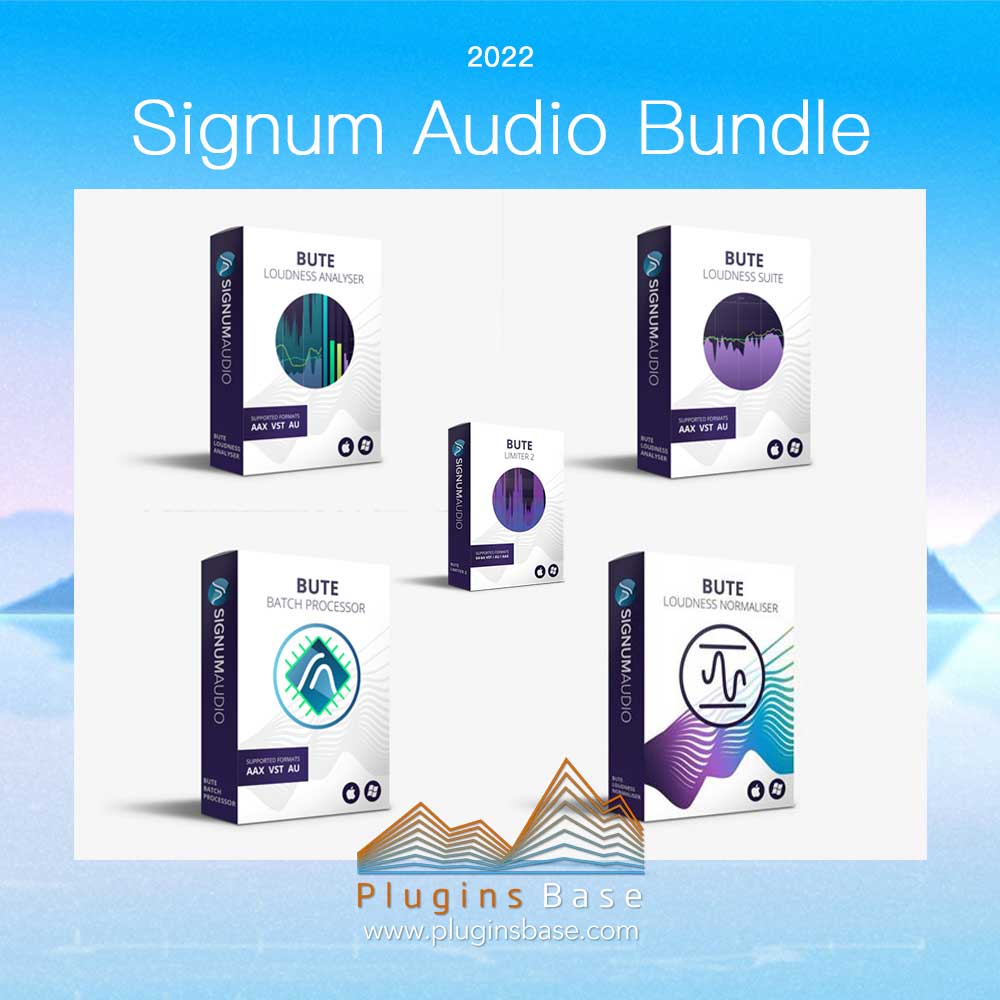混音母带效果器插件 Signum Audio Bundle 2022 [WiN] 5套合集