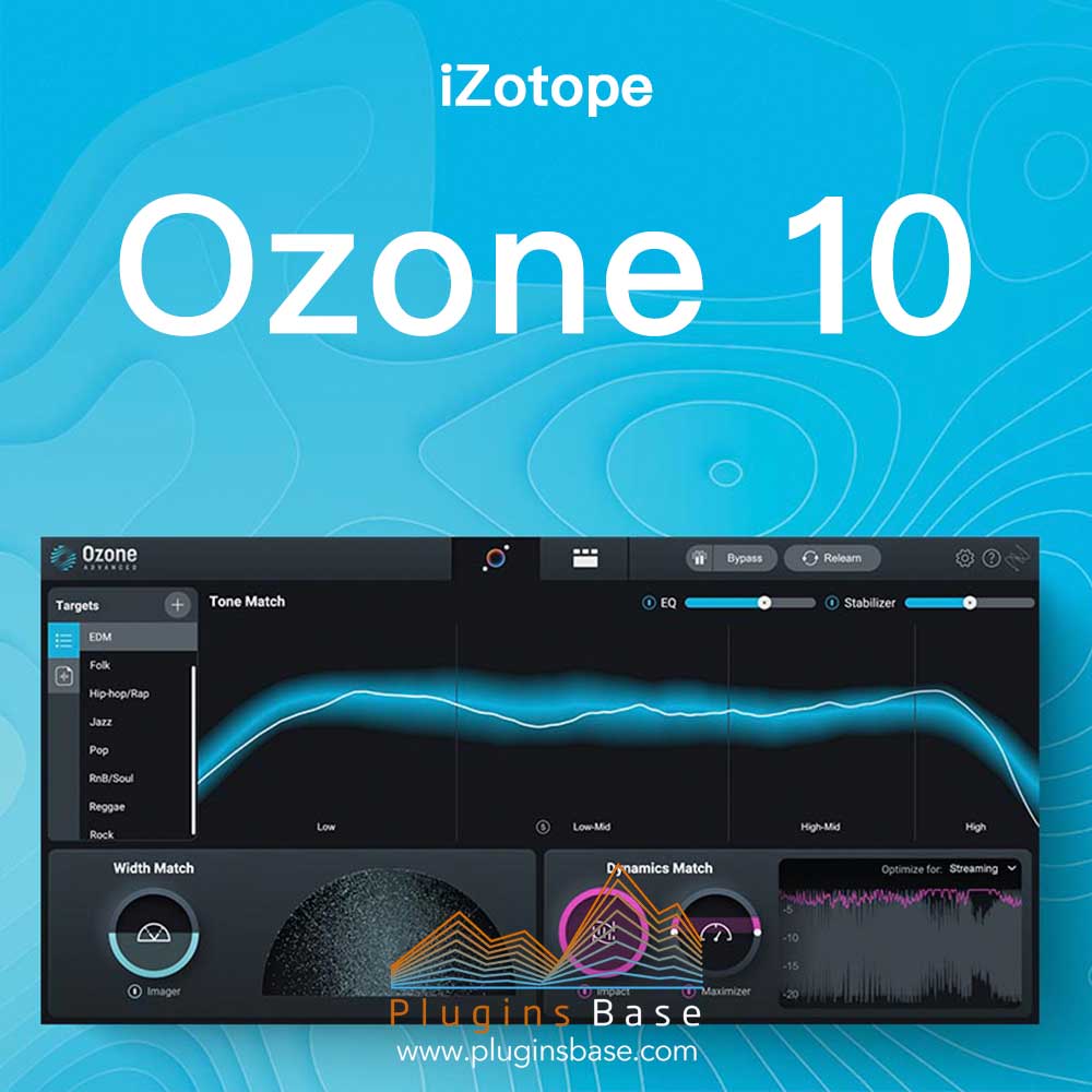 只能自动母带 iZotope Ozone 10 Advanced v10.2.0 [WiN+MAC] 效果器插件
